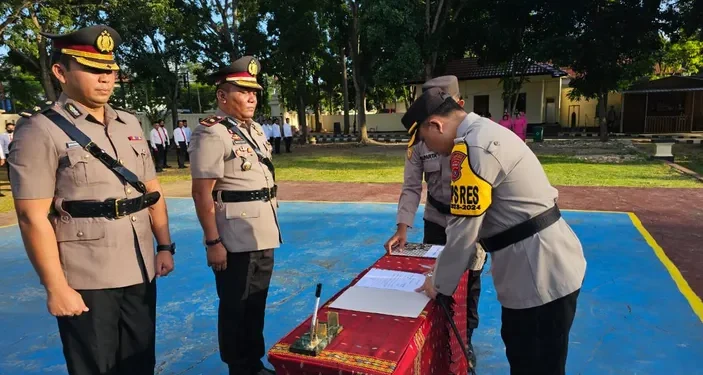 Wakapolres Mabar Pimpin Apel Gelar Pasukan Operasi Patuh Turangga 2024 di Labuan Bajo