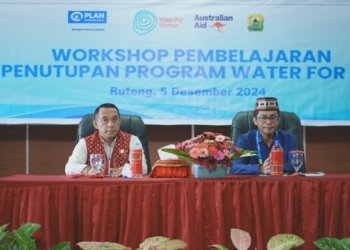 Program WfW Dukungan Plan Indonesia Resmi Ditutup, Air dan Sanitasi di Manggarai Kini Membaik