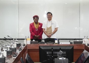 Wakil Menteri Keuangan RI, Thomas Djiwandono, saat Beraudiens dengan Pengurus Pusat PMKRI - Foto: Ist