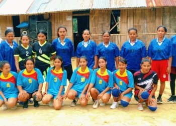 Galang Dana Pembangunan Kapela, Umat Stasi Ngendeng Gelar Turnamen Bola Voli