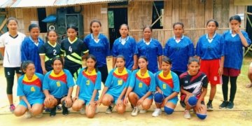 Galang Dana Pembangunan Kapela, Umat Stasi Ngendeng Gelar Turnamen Bola Voli