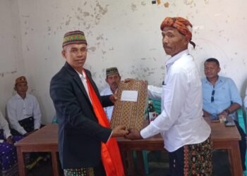 Resmi Daftarkan Diri sebagai Bakal Calon, Andy Paju Optimis Menangkan Pilkades Barang 2026