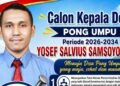 Didukung Masyarakat, Yosef Salvius Samsoyo Optimis Terpilih Jadi Kades Pong Umpu